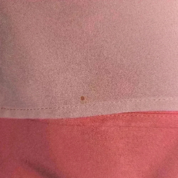 EXPRESS flowy tank top sz small reversible corral color keyhole back NWT - Picture 2 of 7